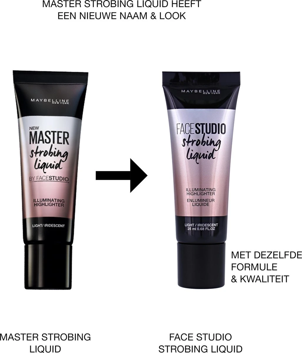 Maybelline Master Strobing Liquid - 100 Light - Afbeelding 2