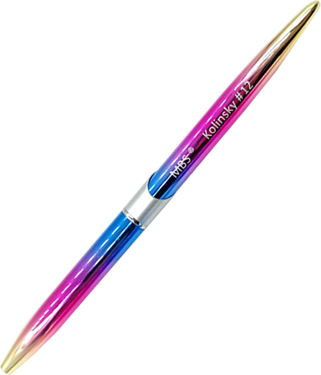 KOLINSKY ACRYL PENSEEL #12 - Kolinsky Penseel - Acryl Penseel - Acryl Nagels - Rainbow - Afbeelding 3