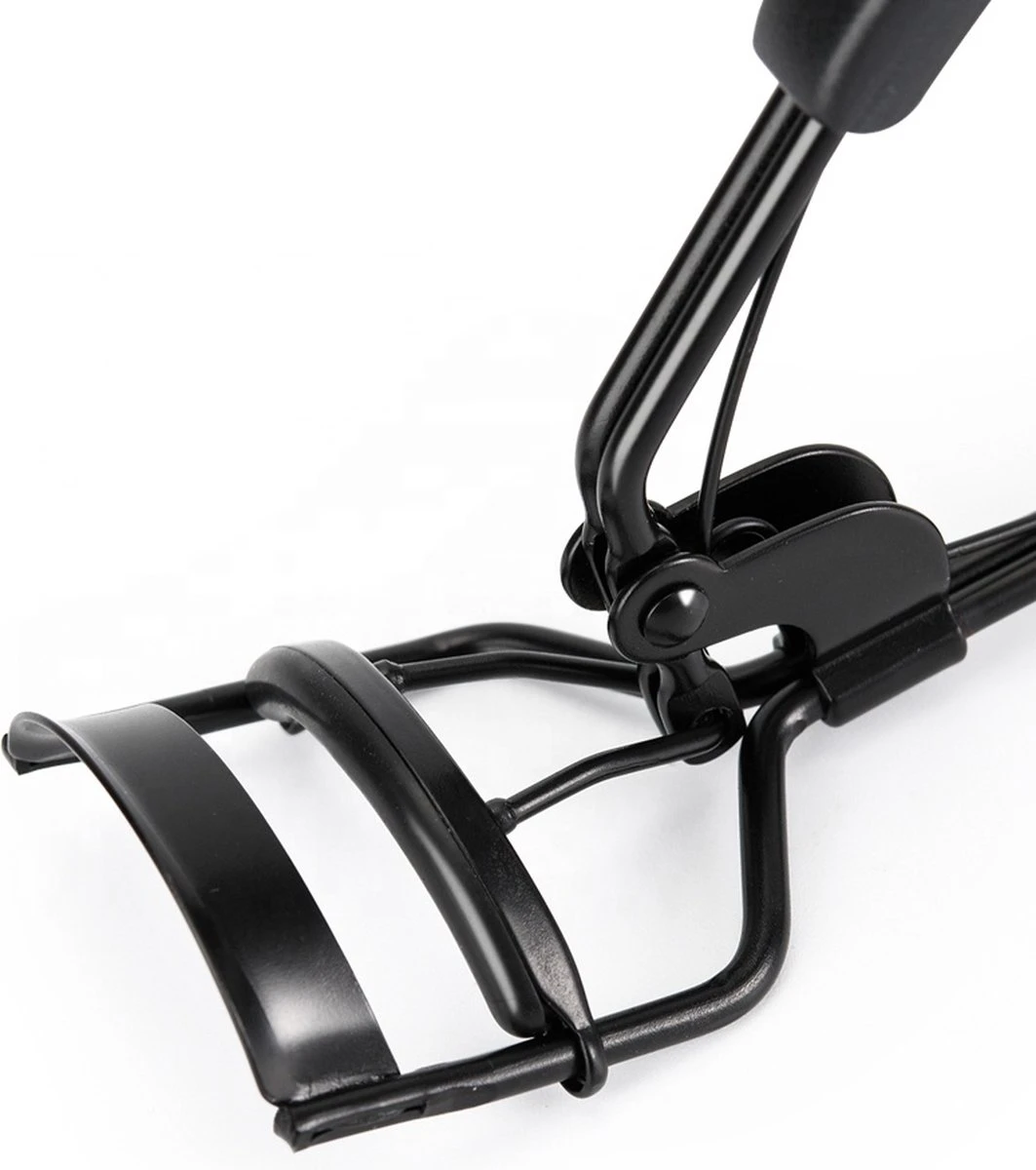 INTER-ESQUE® Wimperkruller - Eyelash Curler + 5x Gratis Extra Siliconen Pad - Zwart - Afbeelding 3