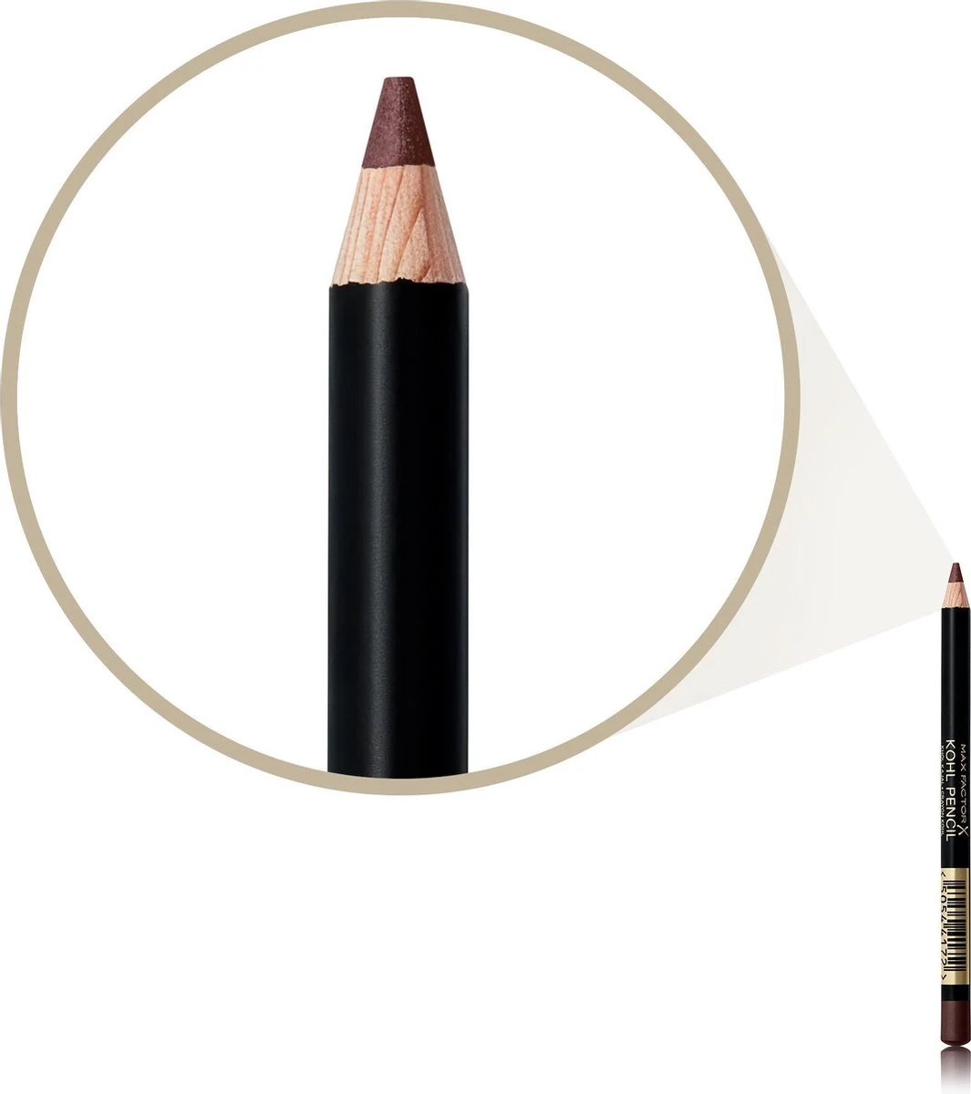 Max Factor Kohl Pencil Oogpotlood - 30 Brown - Afbeelding 3
