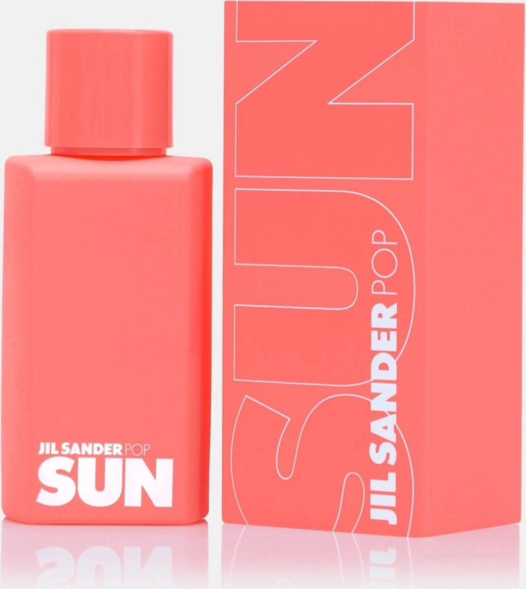 Jil Sander Sun Pop Coral 100 Ml - Eau De Toilette - For Women - Afbeelding 2
