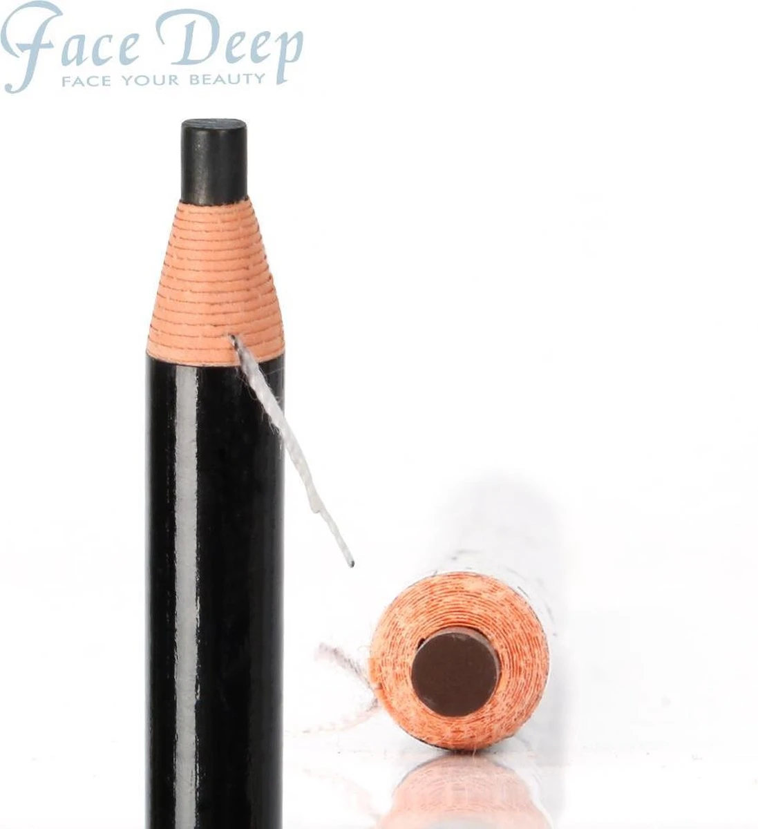 3 Stuks - Voortekenpotlood – PMU – Watervast Wenkbrauw Potlood – Permanente Make-up – PMU Potlood Zwart – Stripbaar Zwart Voortekenpotlood - Afbeelding 4