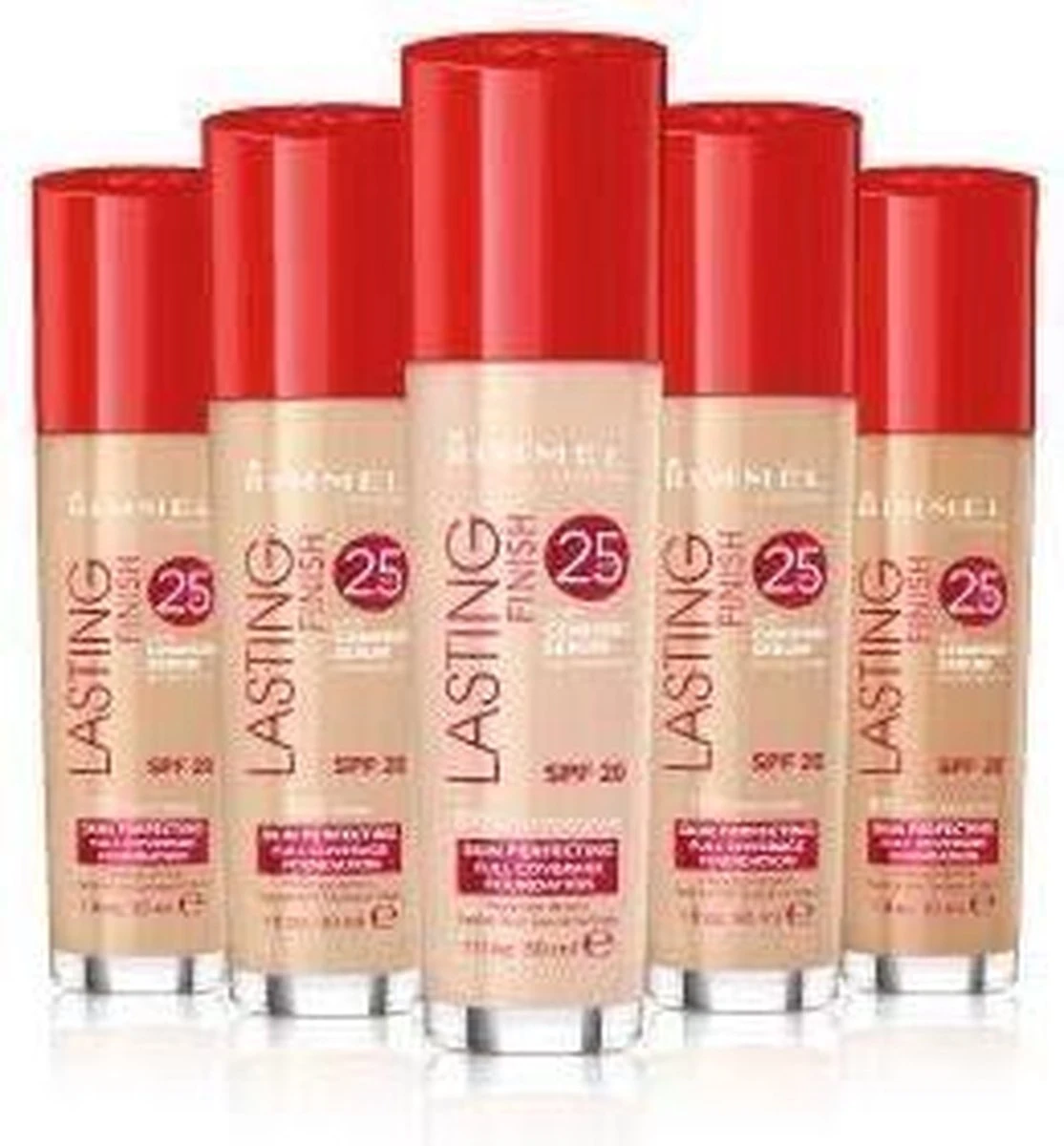 Rimmel London Lasting Finish Foundation - 200 Soft Beige - Afbeelding 7
