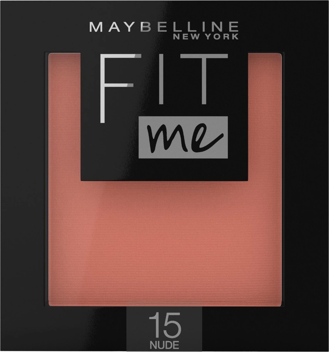 Maybelline Fit Me Blush - 15 Nude - Oranje - Natuurlijk Ogende Rouge
