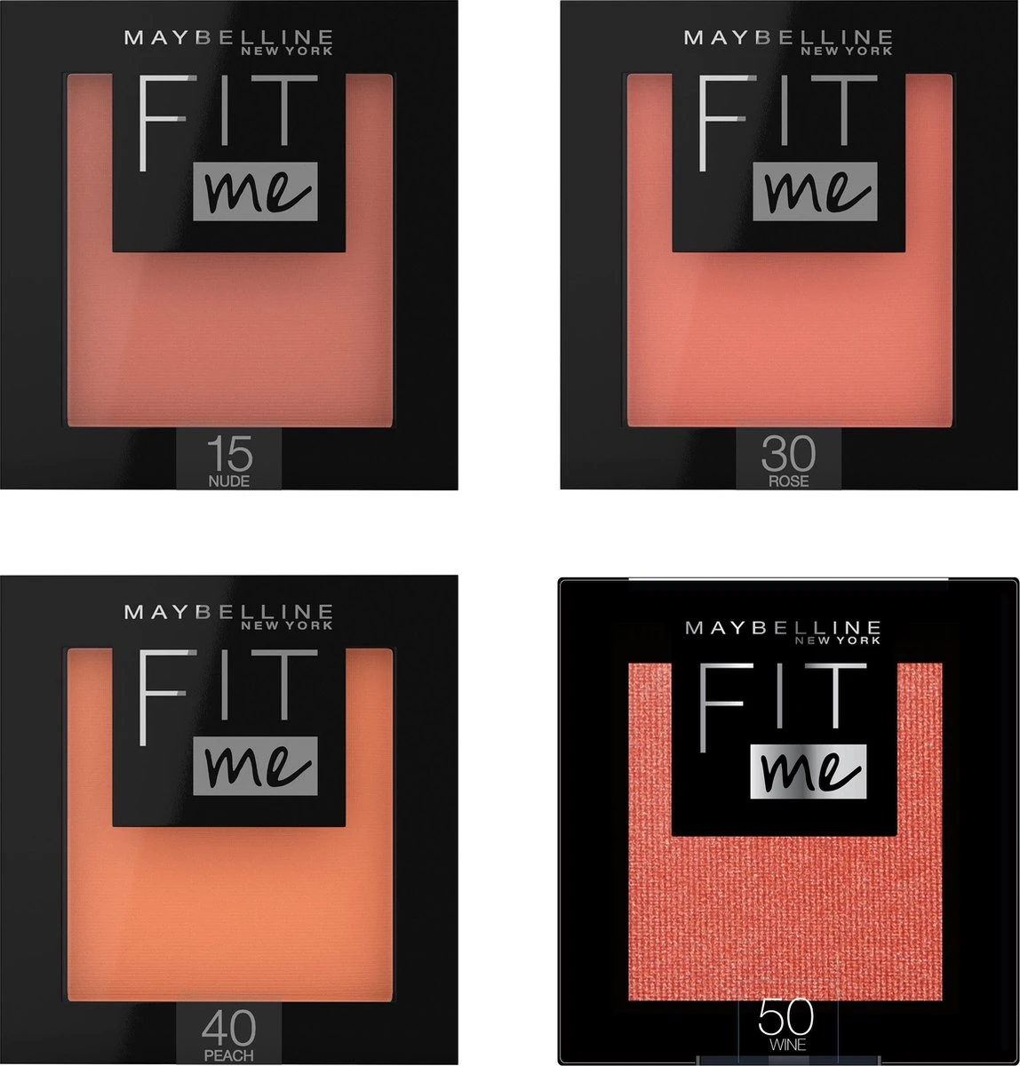 Maybelline Fit Me Blush - 15 Nude - Oranje - Natuurlijk Ogende Rouge - Afbeelding 6