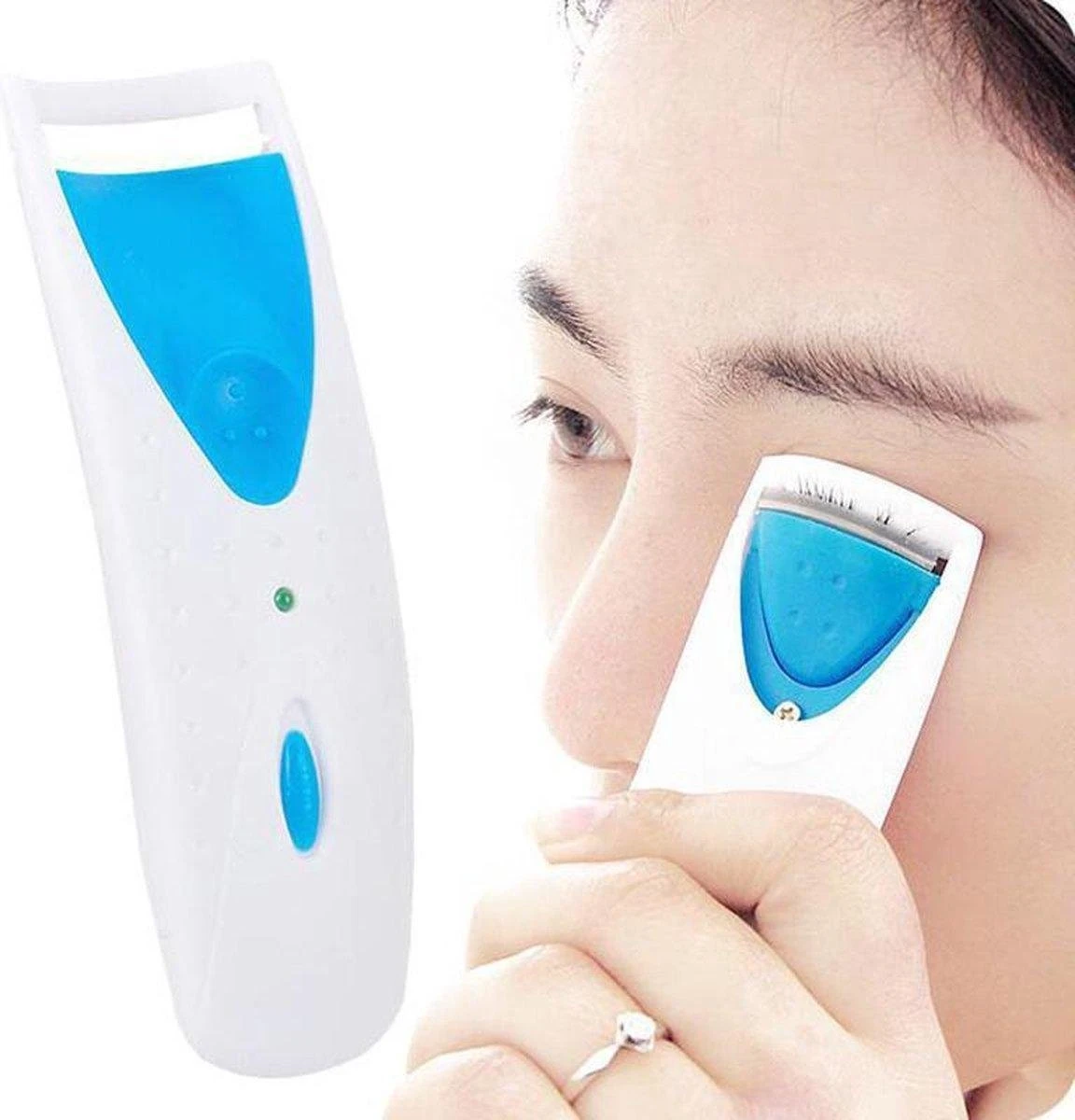 LOUZIR Verwarmde Wimperkuller- Elektrische Wimperkruller - Wimperkrultang - Make-up Accessoires Eyelash Curler - Lange Wimpers - Afbeelding 3