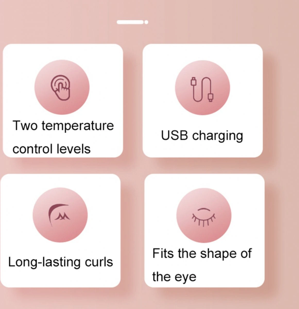 Verwarmde Wimperkruller-elektrische Wimperkruller-make-up-eyelashe-wimpers-kruller - Afbeelding 5