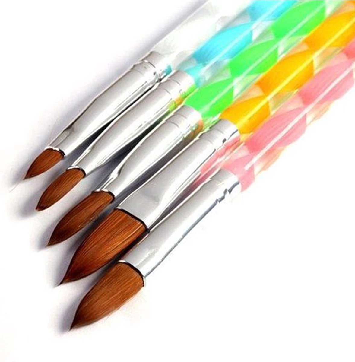 Acrylnagels Set | Nepnagels | Acryl Nagels Kit Starterspakket | Basispakket | Acrylnagels | Nail Art Pakket | 42 Kleuren Acryl Poeders/Glitters | 500 Franse Tips | Acrylic Liquid | Nagel Lijm | Plaknagels | 72 Delig | Nagel Set | Nagelstad - Afbeelding 4