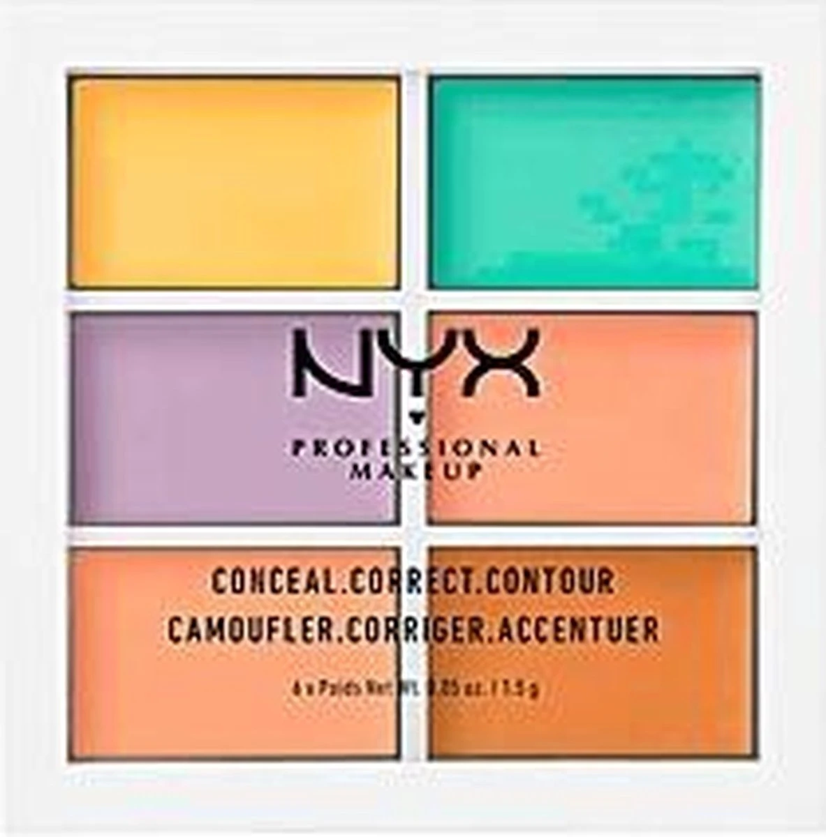 NYX Professional Makeup - 3C Palette - Color Correcting Concealer - Afbeelding 11