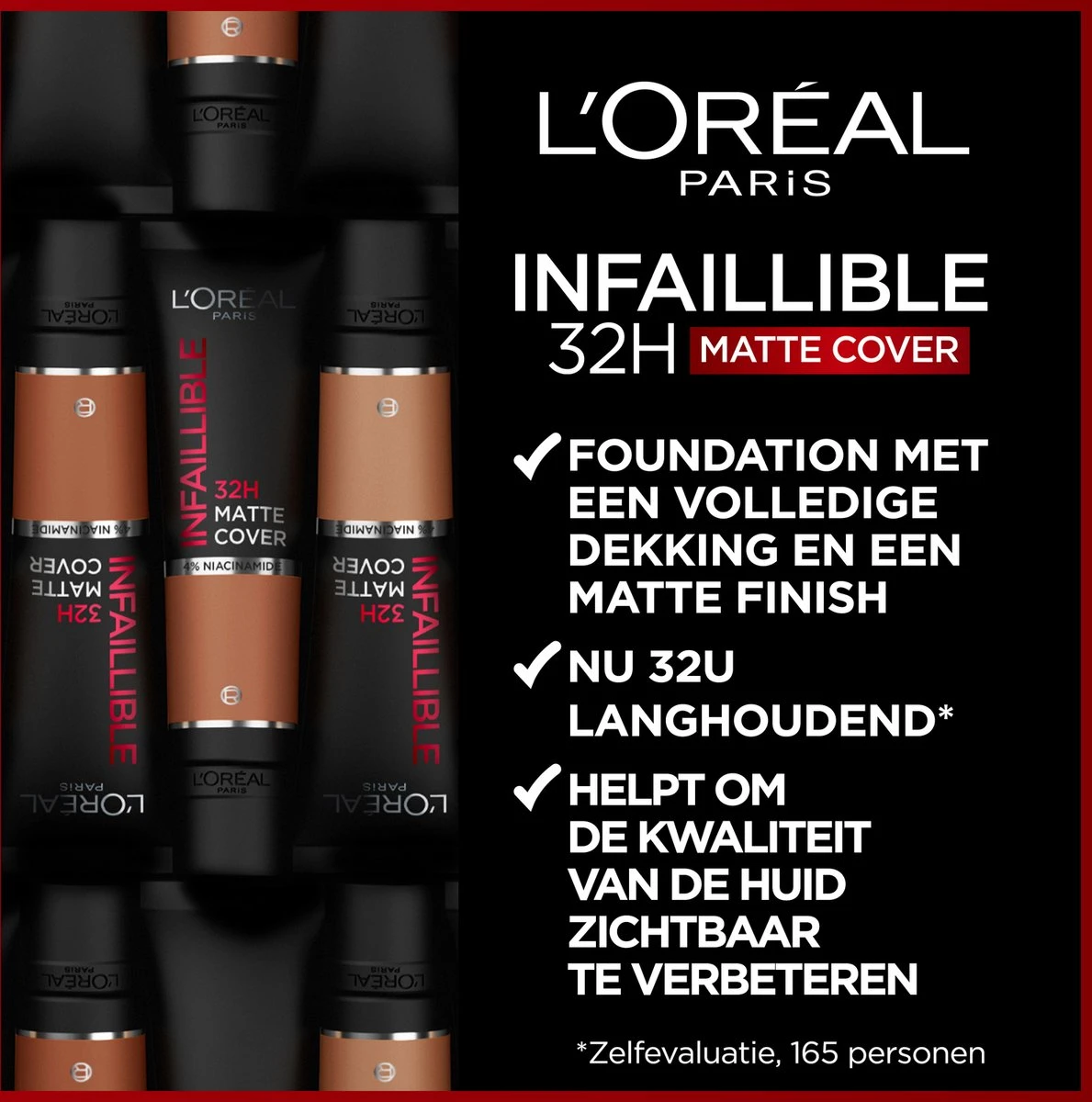 L’Oréal Paris Infallible 32H Matte Cover Foundation - 135 - Foundation Met Een Volledige Dekking En Een Matte Finish - 30 Ml - Afbeelding 6