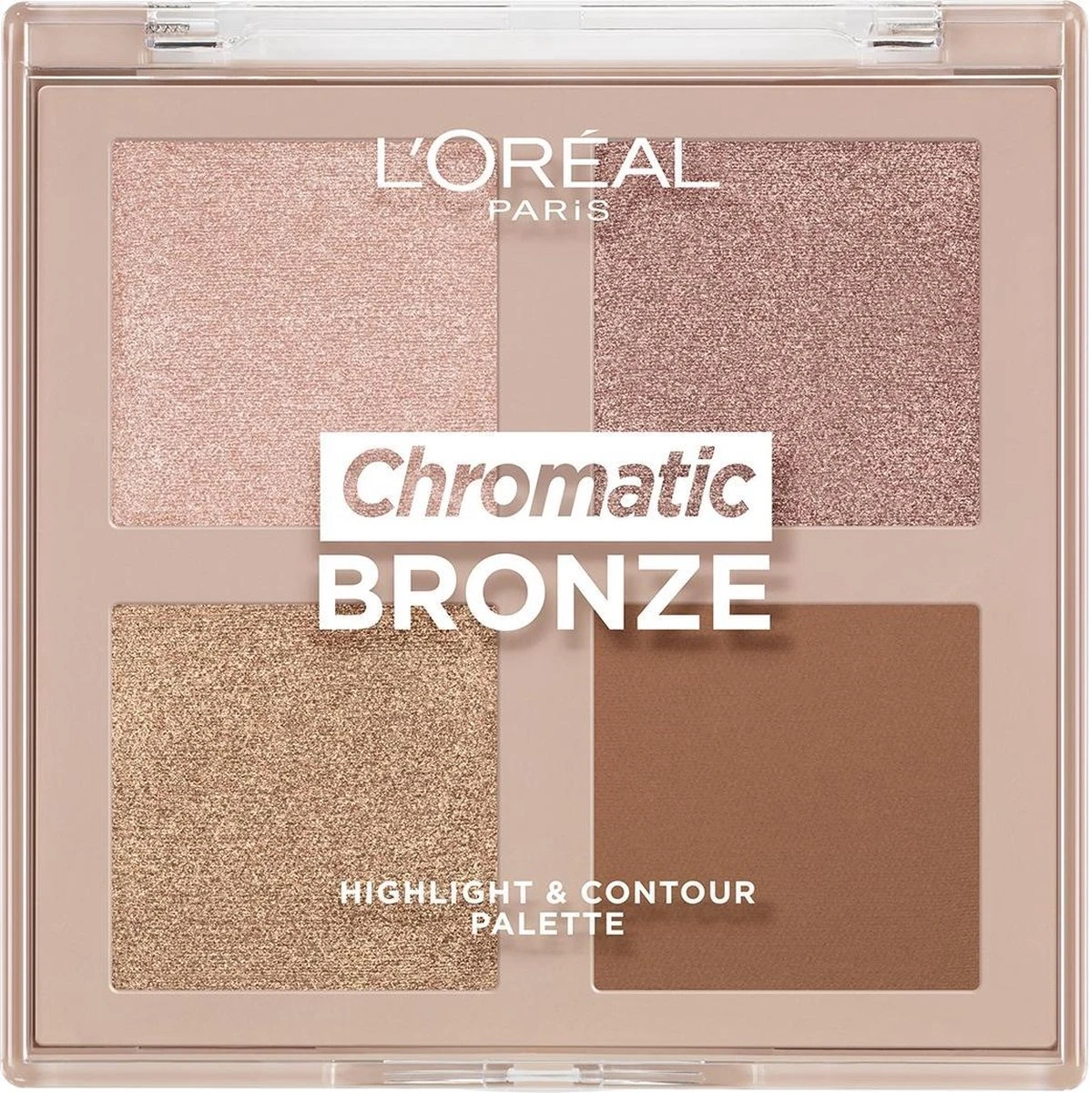 L'Oréal Paris Chromatic Bronze Highlighting & Contour Palette - Afbeelding 7
