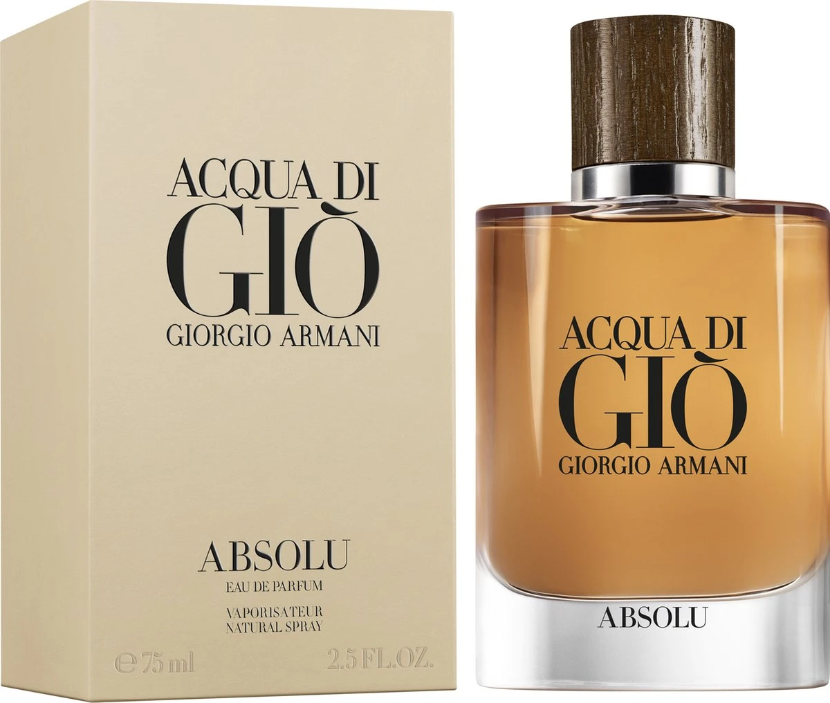 Giorgio Armani Acqua Di Gio Absolu 75ml - Eau De Parfum - Herenparfum - Afbeelding 2