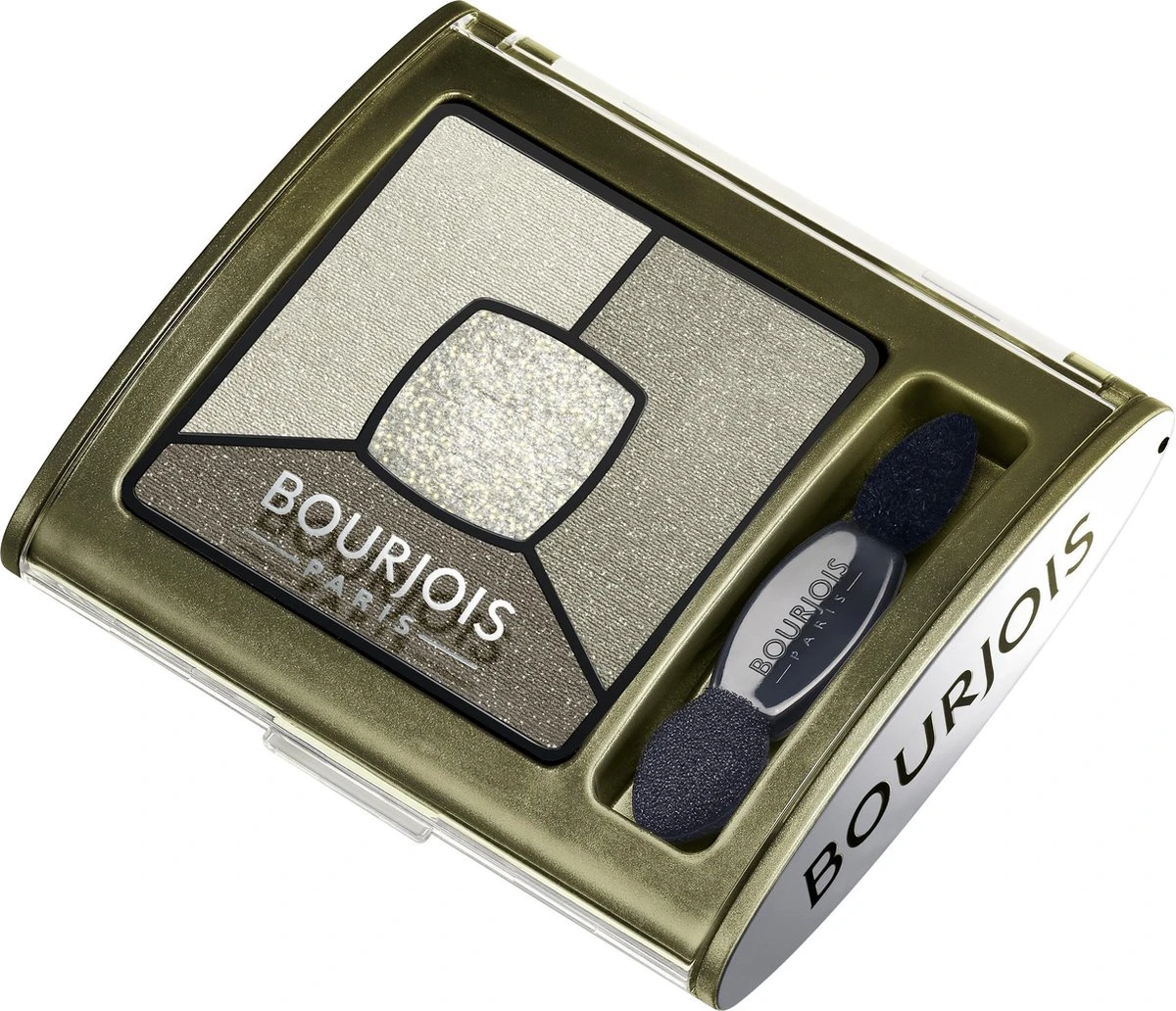 Bourjois Smoky Stories Quatuor - 04 Rock This Khaki - Oogschaduw - Afbeelding 2