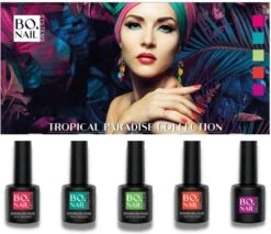 GUAPÀ® Gellak Kleuren Pakket | Gelnagels | Gellak Set | Pink Gellaç | Gel Nagellak | Soakable Gel Polish | 5 X 7 Ml Neon Gellak Kleuren