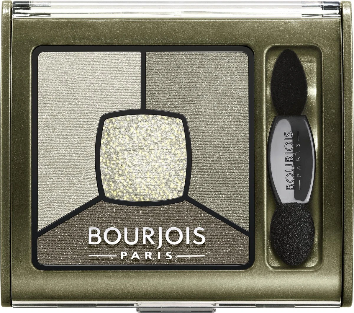 Bourjois Smoky Stories Quatuor - 04 Rock This Khaki - Oogschaduw - Afbeelding 6