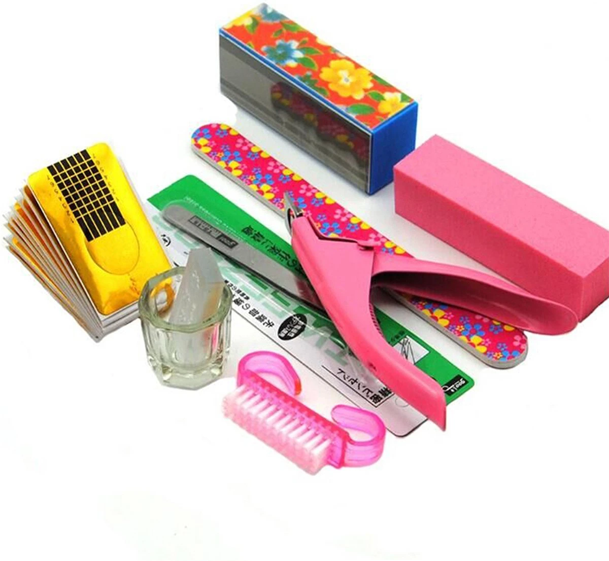 Acrylnagels Set | Nepnagels | Acryl Nagels Kit Starterspakket | Basispakket | Acrylnagels | Nail Art Pakket | 42 Kleuren Acryl Poeders/Glitters | 500 Franse Tips | Acrylic Liquid | Nagel Lijm | Plaknagels | 72 Delig | Nagel Set | Nagelstad - Afbeelding 9