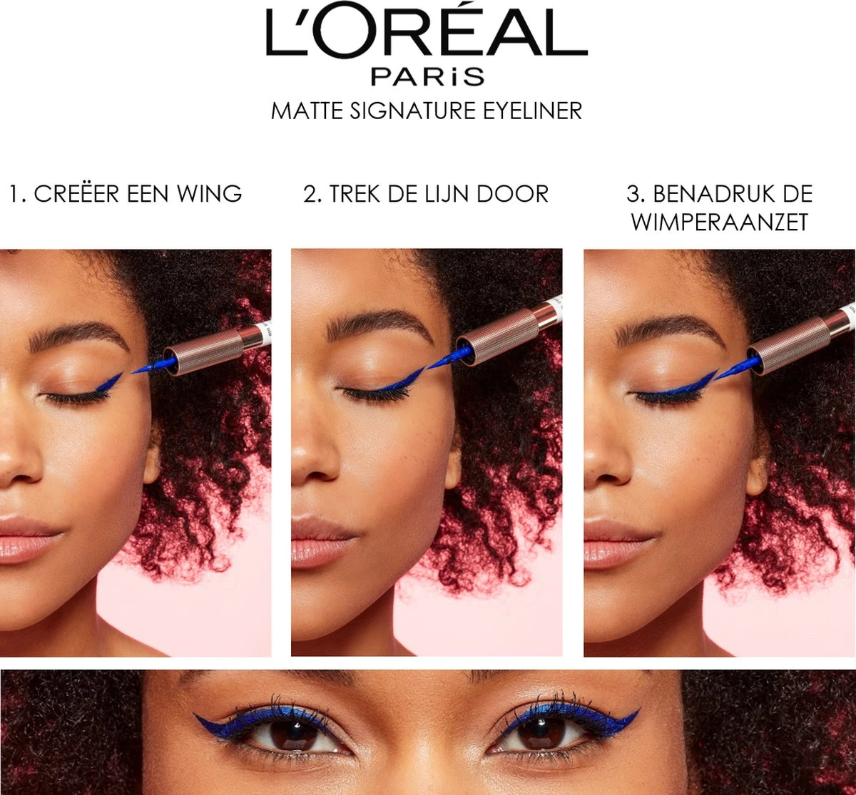 L'Oréal Paris Matte Signature Eyeliner Van Superliner – Matte Liquid Eyeliner – Waterproof - 06 Greige Signature – Grijs - Afbeelding 6