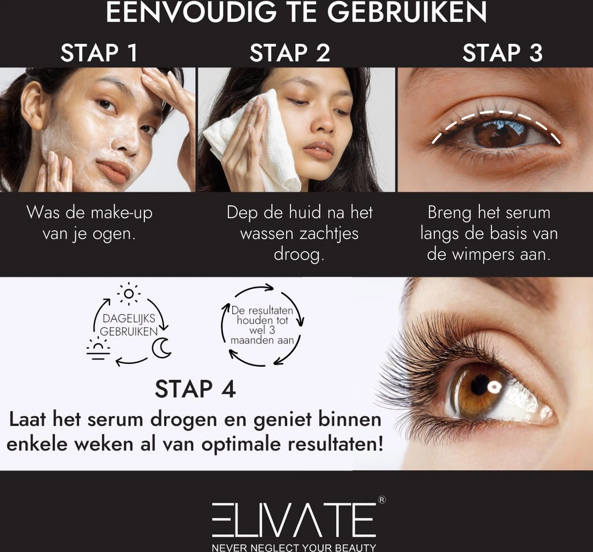 Elivate® Wimperserum 3ml - Afbeelding 9
