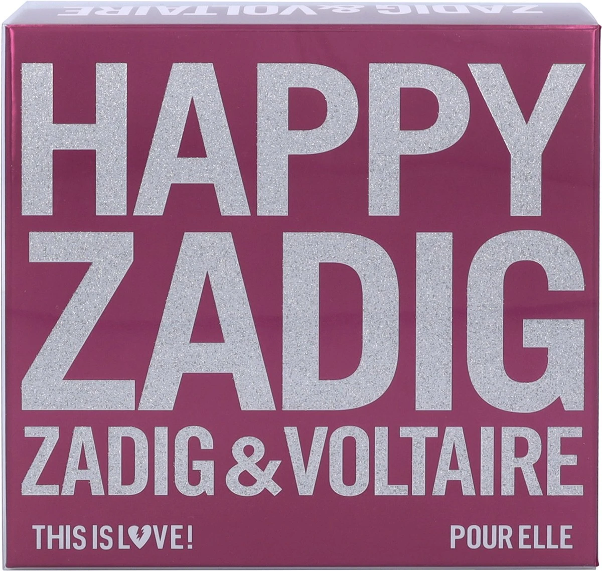 Zadig & Voltaire This Is Love! Giftset - 50 Ml Eau De Parfum + Toilettas - Geurengeschenkset - Afbeelding 3