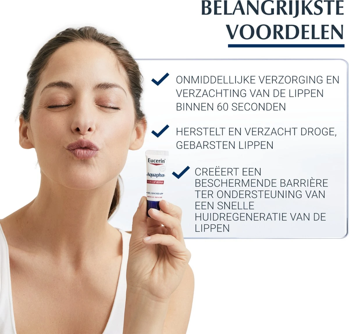Eucerin Aquaphor SOS Lip Herstel - Lippenbalsem - Afbeelding 13