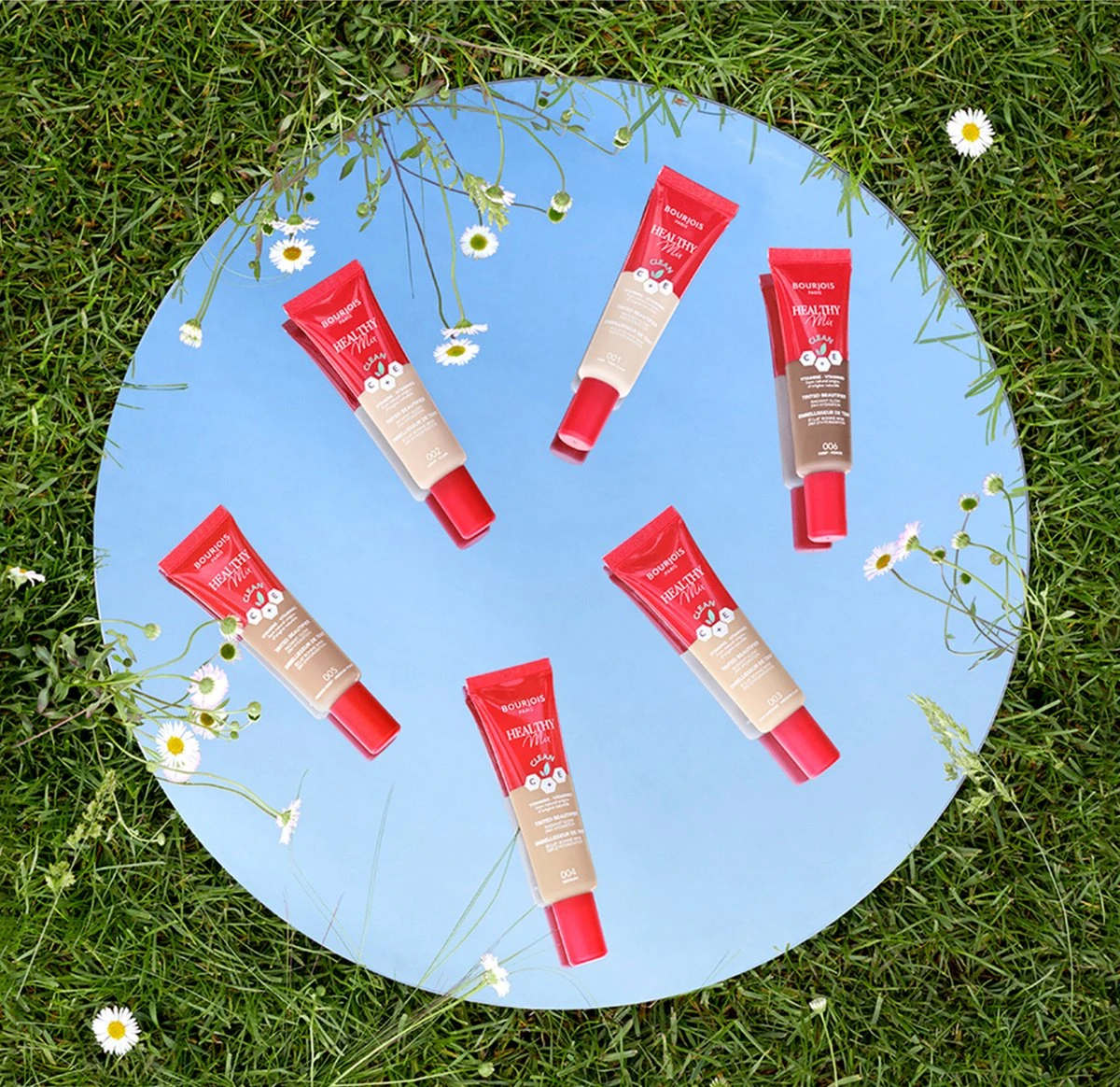 Bourjois Healthy Mix Clean Tinted Beautifier Foundation 002 Light - Afbeelding 5