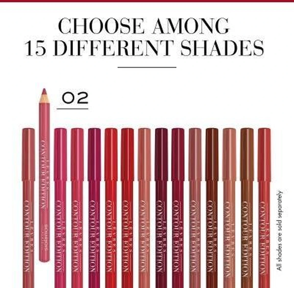 Bourjois - Levres Contour Edition Lip Liner Contour Lip Pencil 1,14 G 02 Cotton Candy - - Afbeelding 5