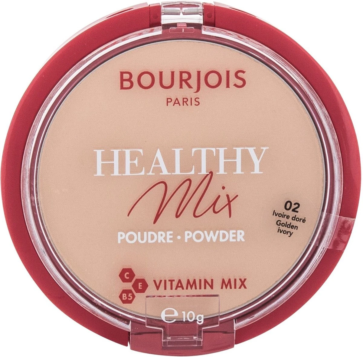 Bourjois Healthy Mix Compact Gezichtspoeder - 02 Golden Ivory - Afbeelding 10