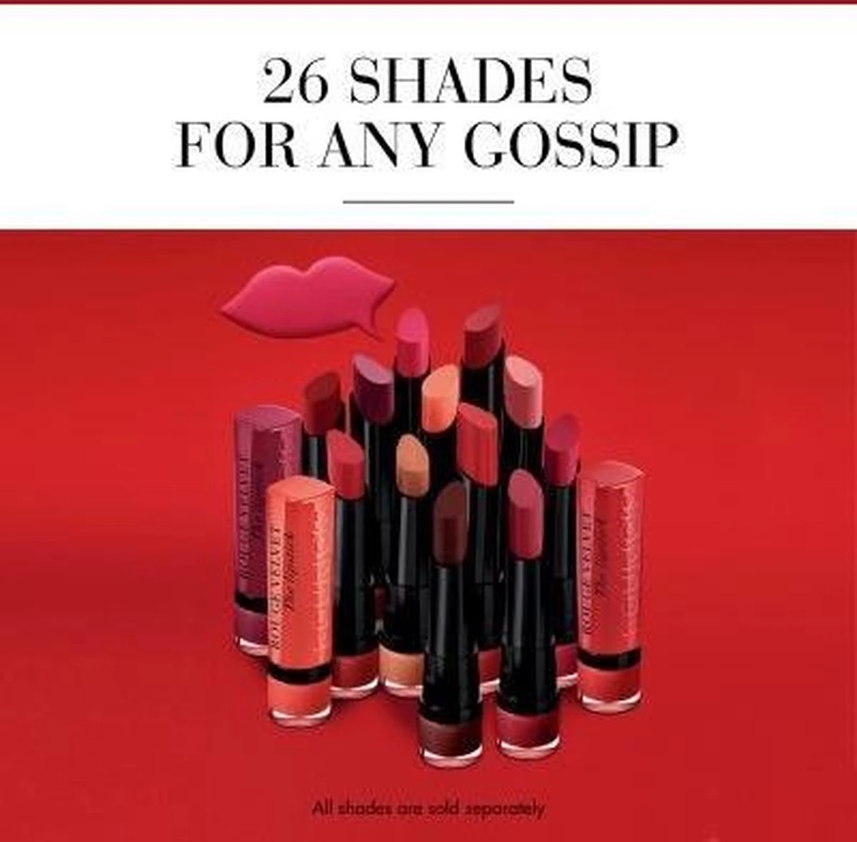 Bourjois Rouge Velvet Lippenstift - 002 Flaming'rose - Afbeelding 12