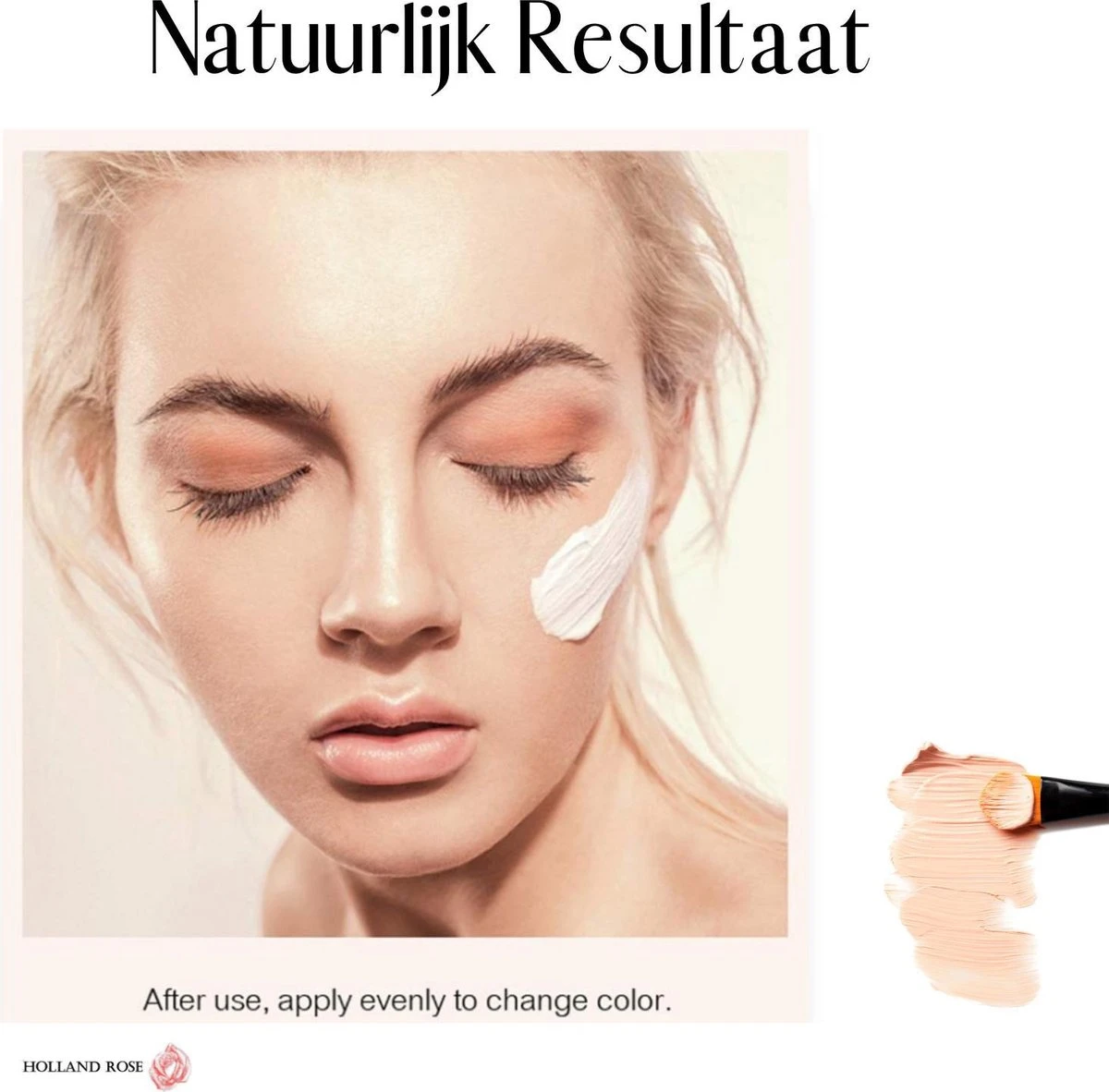 Covercoco London Flawless Foundation - Premium Color Changing - Kleurveranderende - Voor Elke Kleur Huid - Waterproof TLM - Afbeelding 3