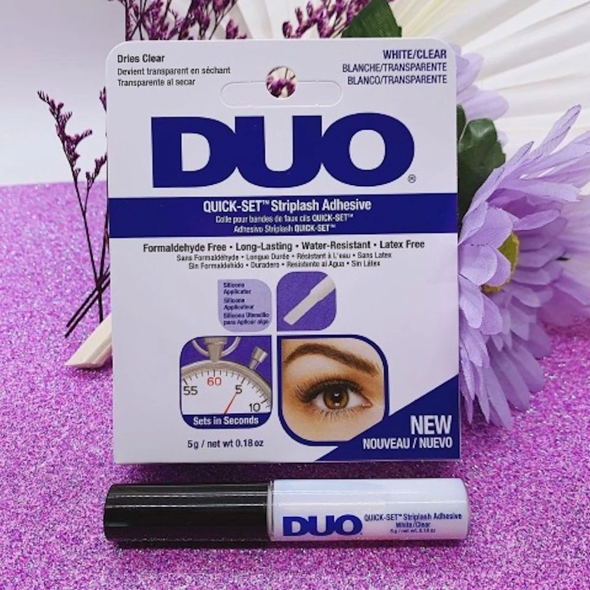 DUO - Quick-Set Lash Adhesive Brush-On Wimperlijm - Clear - Afbeelding 3