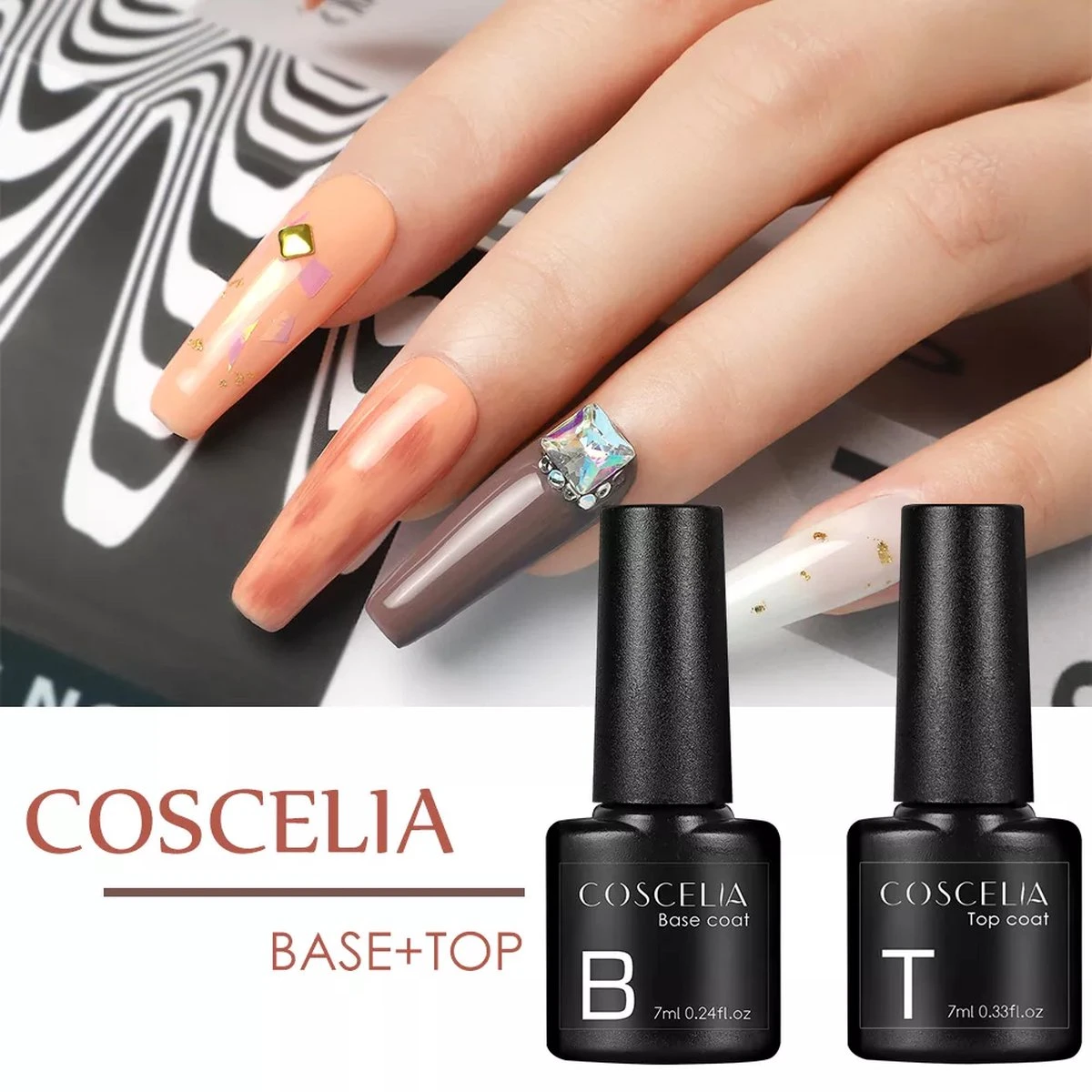 Royala H - Gellak Starterspakket + Inclusief Portable UV LED Lamp + Met 6 Verschillende Gellak Kleuren - Gellak Lamp – Topcoat - Basecoat - Alle Benodigdheden In Eén - Afbeelding 5