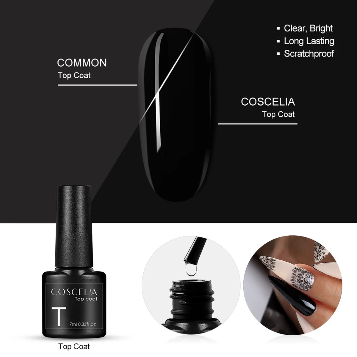 Royala H - Gellak Starterspakket + Inclusief Portable UV LED Lamp + Met 6 Verschillende Gellak Kleuren - Gellak Lamp – Topcoat - Basecoat - Alle Benodigdheden In Eén - Afbeelding 10