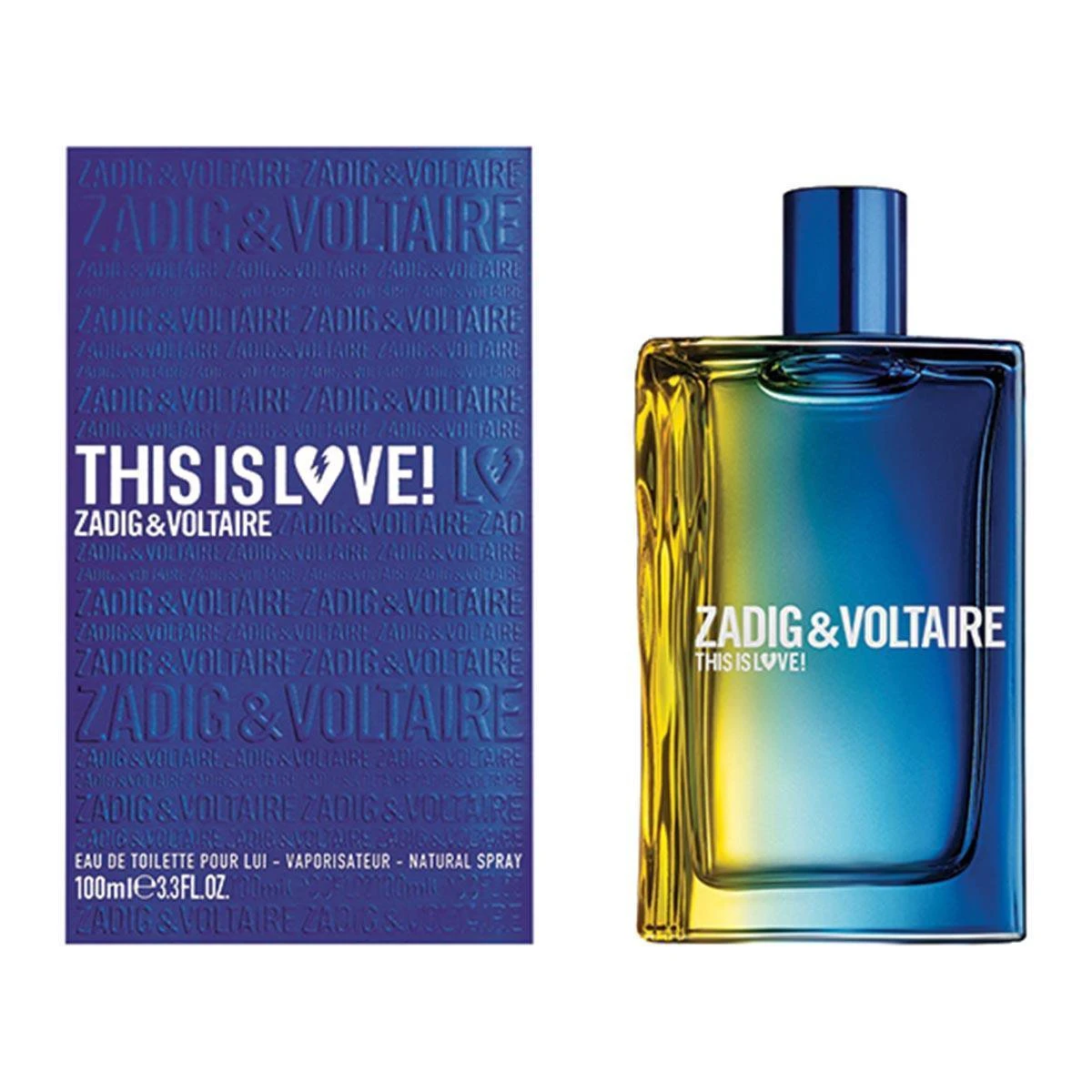Zadig & Voltaire This Is Love! 100 Ml - Eau De Toilette - Herenparfum - Afbeelding 5