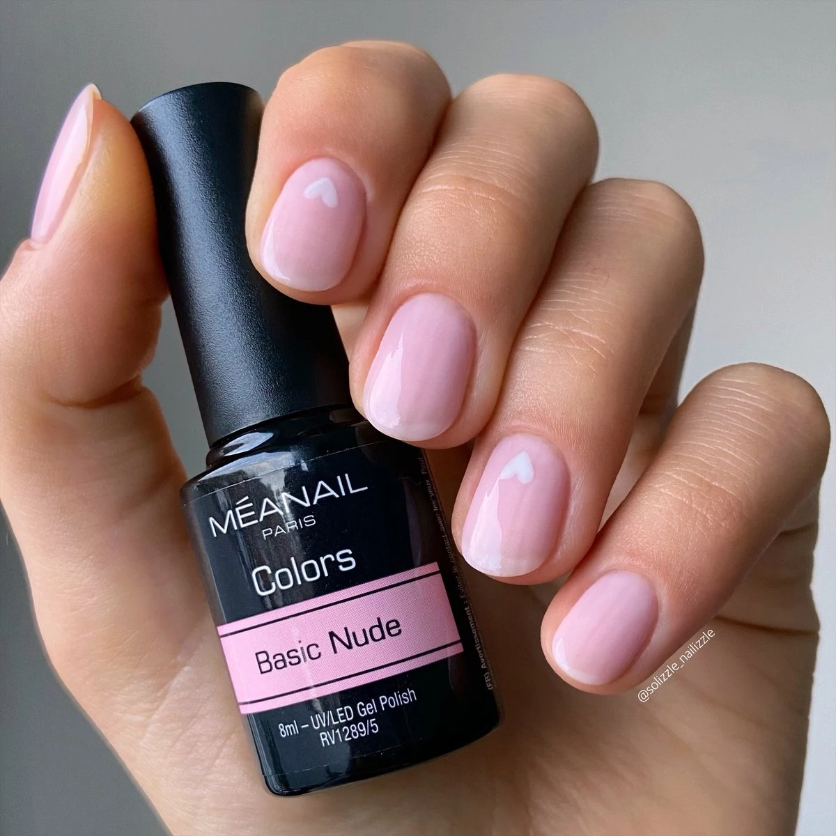 Méanail - Gellak – Led Lamp 48w - Gellak Starterspakket - Gel Nagellak - Basic Nude - Afbeelding 2