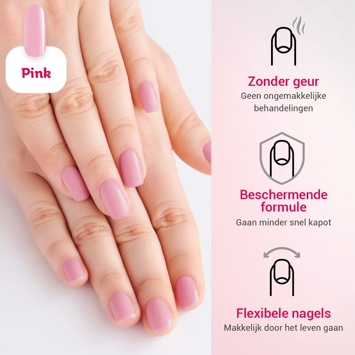 Miss Jules® Polygel Kit - 30 Ml Pink - Polygel Nagels Starterspakket – Polygel Set Incl. Instructievideo (NL) – Polygel Starters Kit - Afbeelding 7