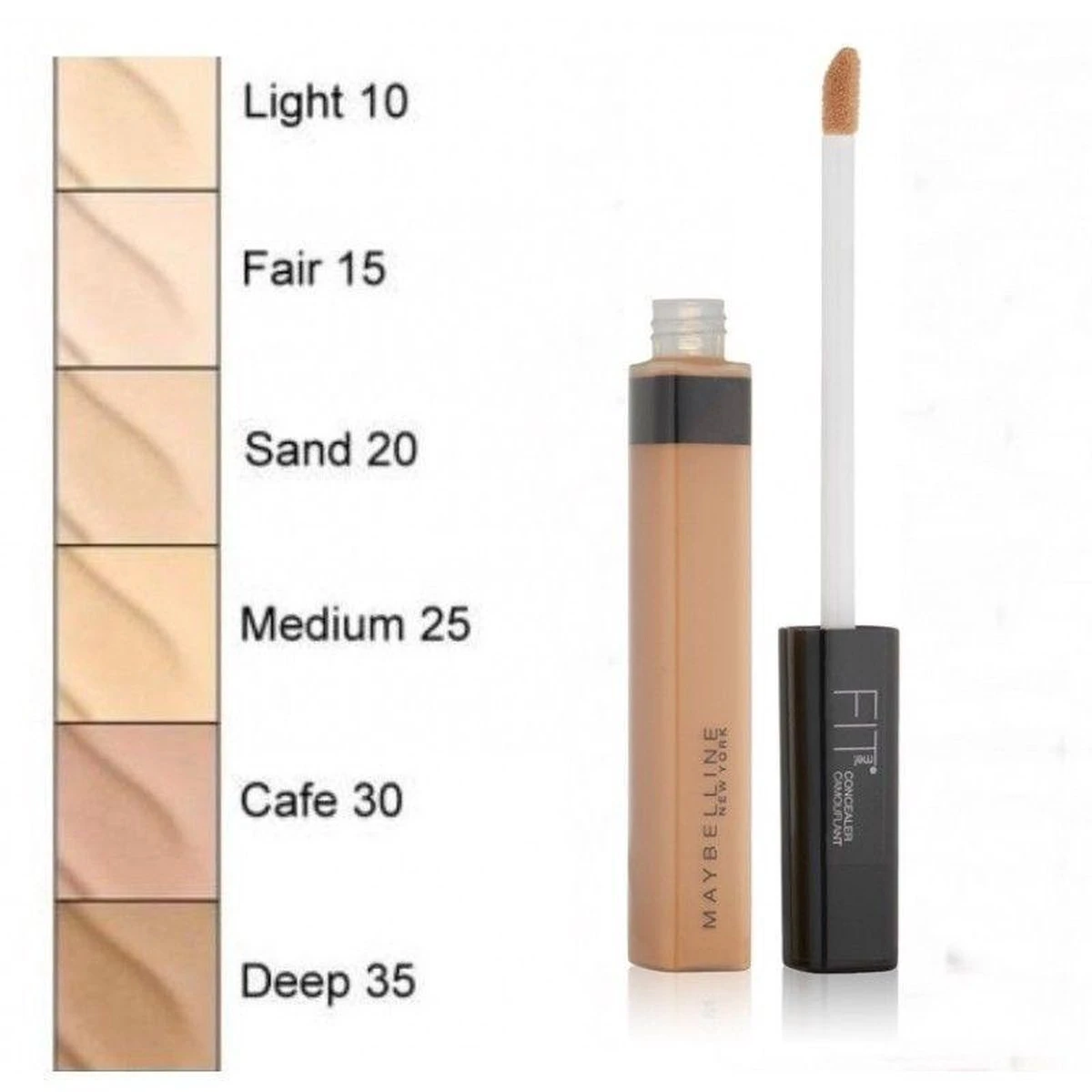 Maybelline Fit Me Concealer - 10 Light - Afbeelding 17