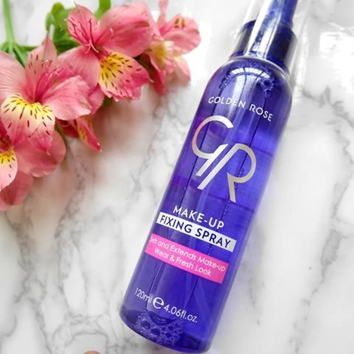 Golden Rose Make-up Fixing Spray Fixeer Spray Zorgt Dat De Make-up Niet Verplaatst - Afbeelding 2