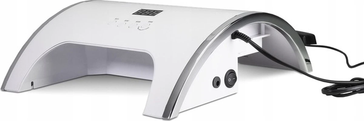 Merkloos UV/LED Lamp - 80W - Inclusief Afzuiging - Wit - Timer - 2 In 1 Nagellamp - Gellak - Salon - Nagelsalon - Afzuiger Nagels - Nagellamp - Nageldroger - UV Lamp - Led Lamp - Afbeelding 6