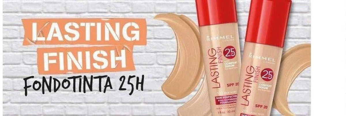 Rimmel London Lasting Finish Foundation - 200 Soft Beige - Afbeelding 5