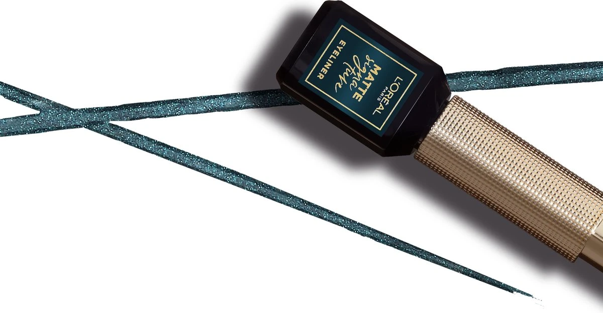 L’Oréal Paris Matte Signature Eyeliner Van Superliner – Matte Liquid Eyeliner – Waterproof - 04 Emeraude – Groen - Afbeelding 2