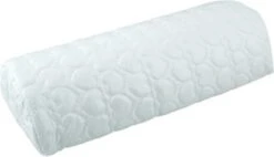 Merkloos Nagelkussen Voor Manicure WIT, Motief Hartjes Voor Nagelstyliste En Nagelstudio