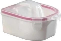 Manicurebowl - Dubbelwandig - Aceton Bestendig - Voor Het Afweken Van Gellak, Gel Polish, Nagellak