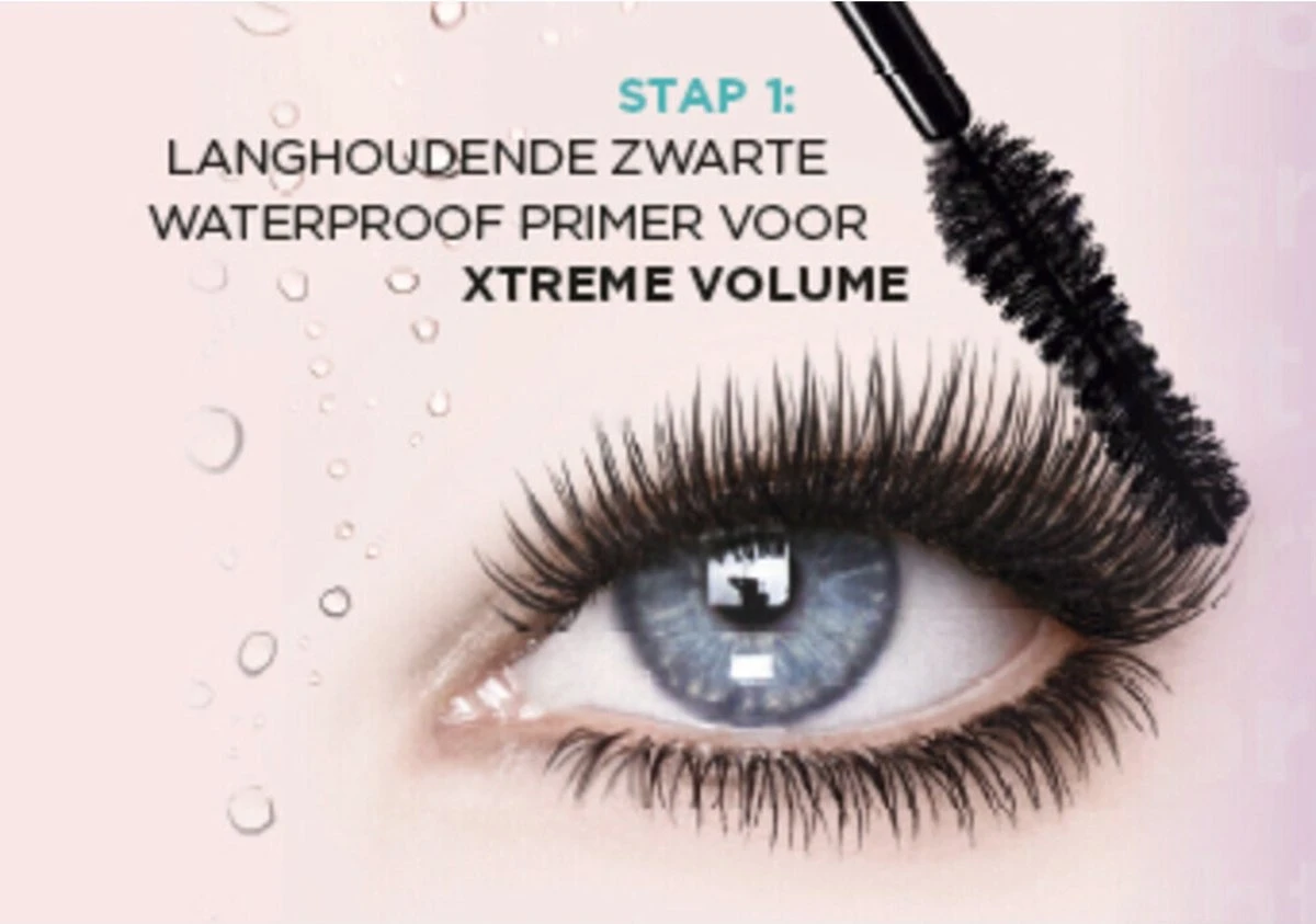 L'Oréal Paris False Lash Xfiber Xtreme Resist Mascara - Zwart - Waterproof - Afbeelding 4