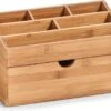 Zeller Present Houten Bureau Organizer - C-04-4-CHout - Sorteervakken & Duurzaam