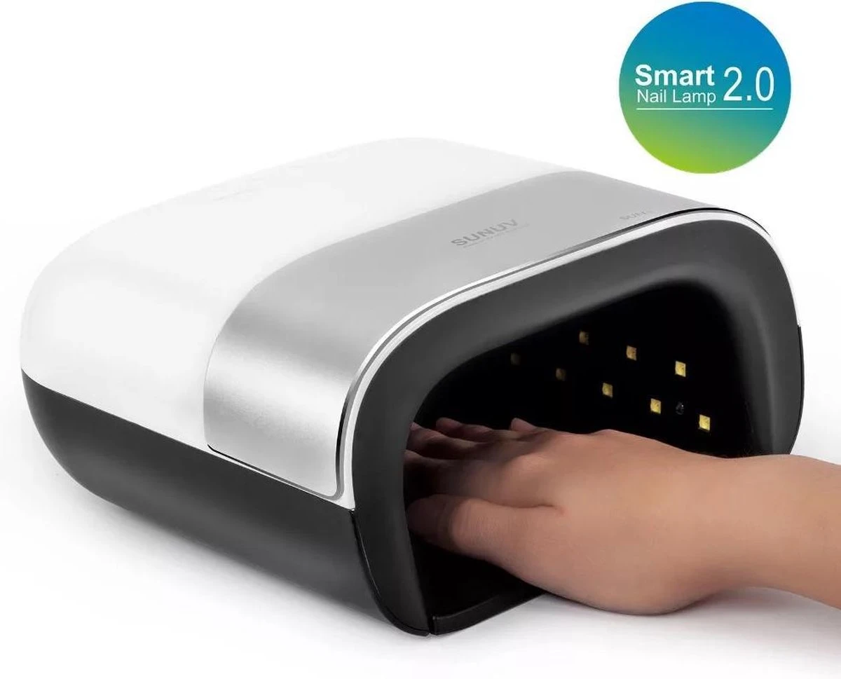 Sun Nageldroger Smart Series - Professionele UV Led Lamp - 48 Watt - Gellak - Nagellak - Afbeelding 4