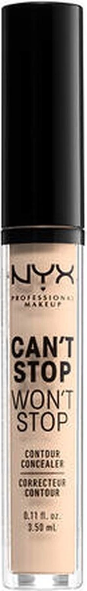 NYX Professional Makeup - Can't Stop Won't Stop Concealer - Light Ivory - Afbeelding 3