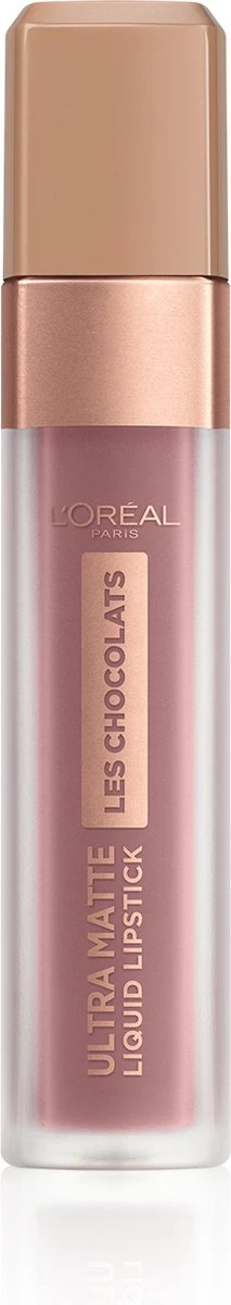 L’Oréal Paris Make-Up Designer Les Chocolats Lipstick - 842 Candy Man - Paars - Ultra Matte Lippenstift Met Chocoladegeur - 7,6 Ml - Afbeelding 13