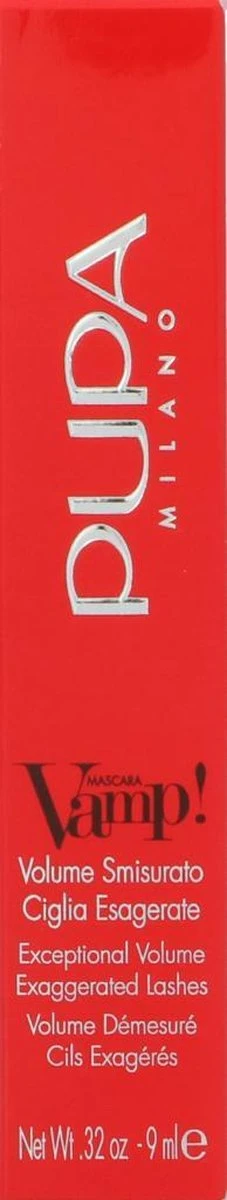 Pupa Milano Vamp! Mascara - 100 Extra Black - Afbeelding 3