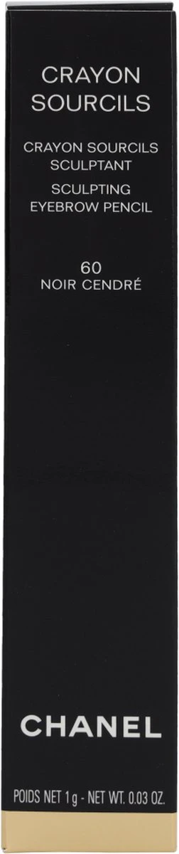 Chanel Crayon Sourcils Wenbrauwpotlood - 66 Noir Cendre - Zwart - Afbeelding 5