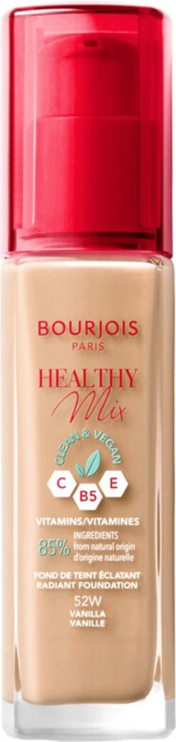 Bourjois Healthy Mix Clean Vegan Foundation 052 Vanilla